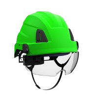 HELM ATRA40 S41 GRÜN HV MIT BRILLE